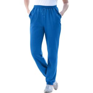 Woman Within Plus Size Better-Fleece Pull-On Jogger Sweatpants(Bright Cobalt)