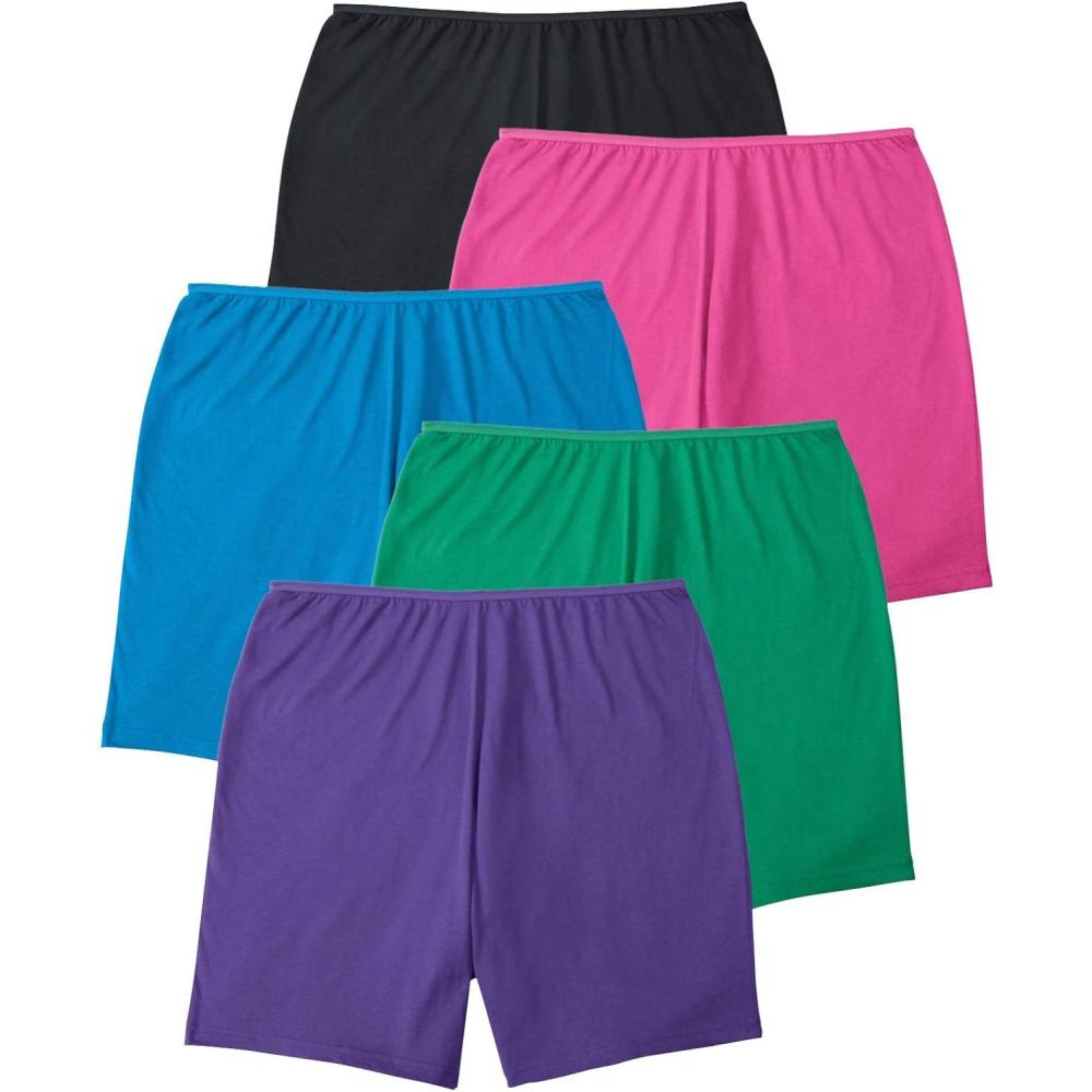 imageComfort Choice Plus Size Cotton Boxer 5PackBright Pack