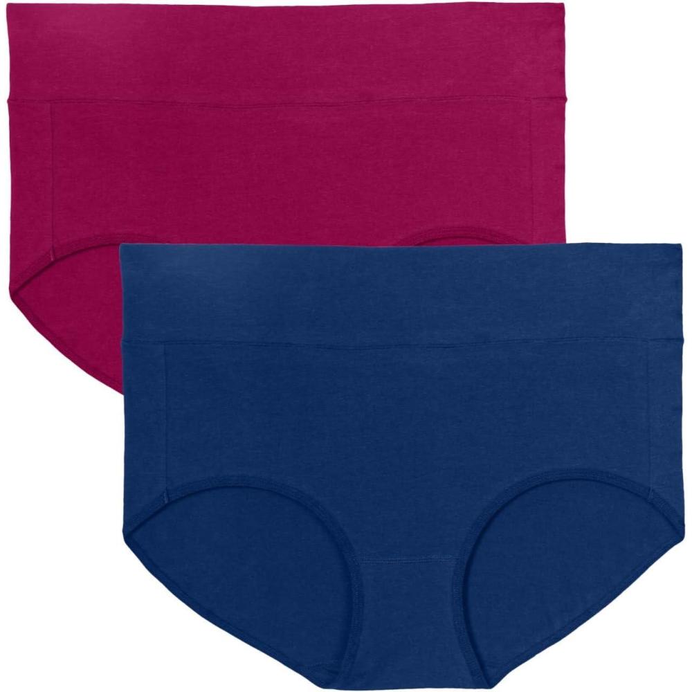 imageComfort Choice Plus Size Cotton Spandex Comfort Waist Brief 2PackFall Pack