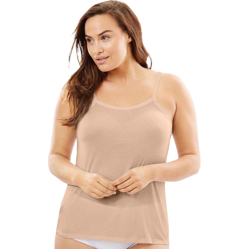 imageComfort Choice Plus Size Modal CamiNude