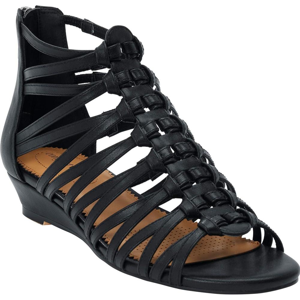 imageComfortview Womens Wide Width The Helen SandalBlack