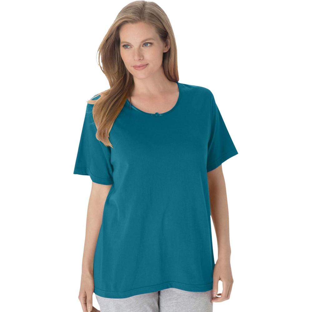 imageDreams ampamp Co Plus Size Sleep TeeDeep Teal