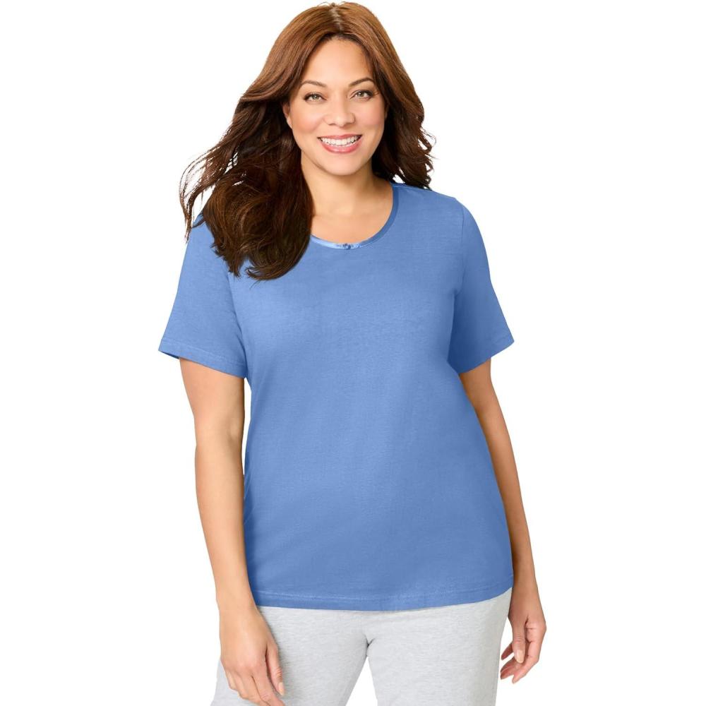 imageDreams ampamp Co Plus Size Sleep TeeFrench Blue