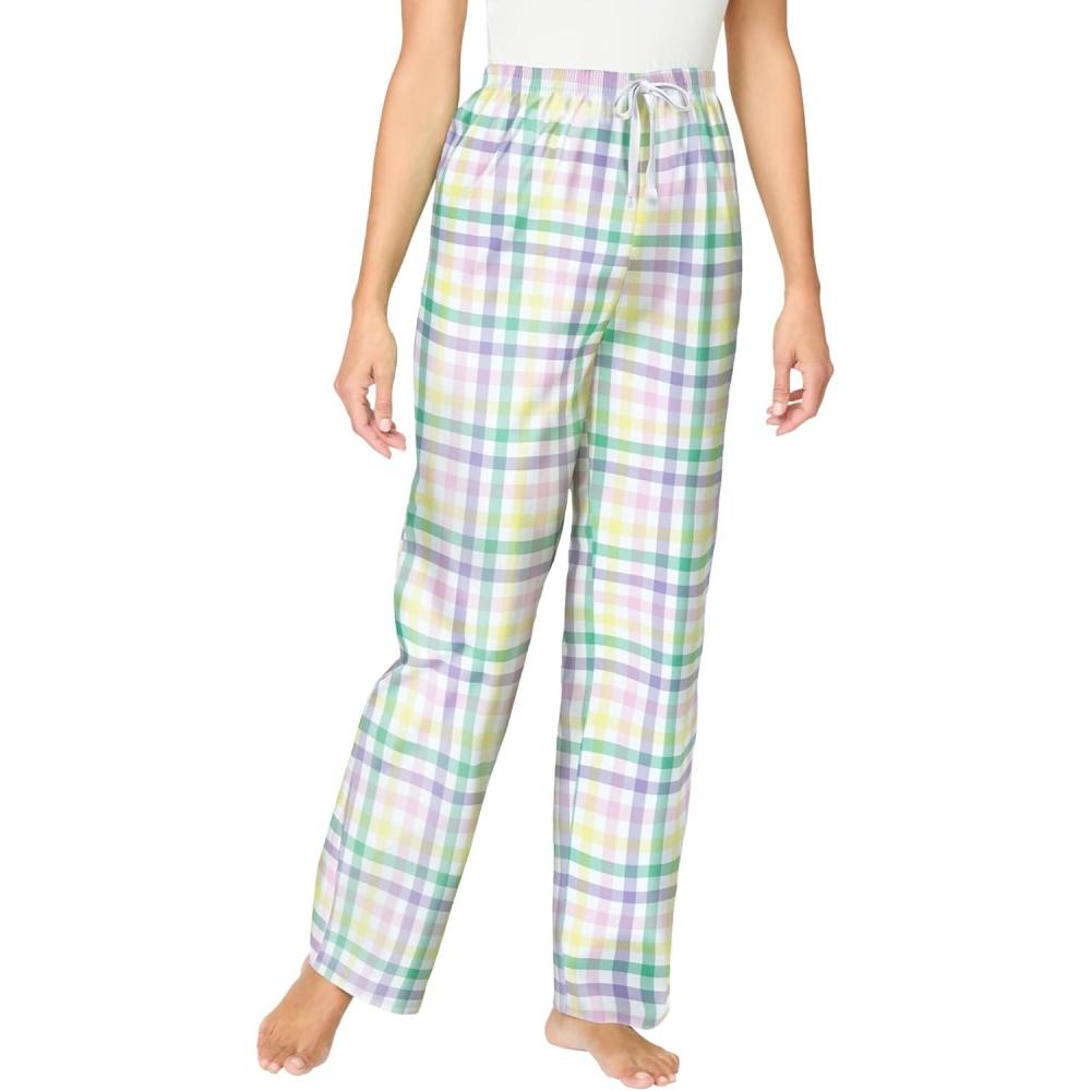 imageDreams ampamp Co Plus Size Woven Sleep PantMulti Gingham