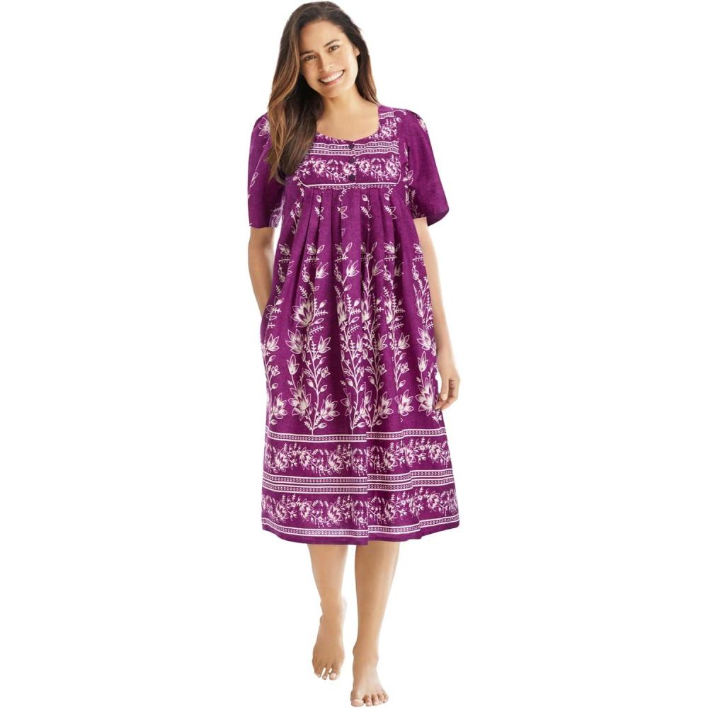 imageOnly Necessities Plus Size Mixed Print Short LoungerBoysenberry Floral