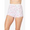 Comfort Choice Plus Size Boy Short 3-Pack(Floral Bloom Pack)