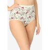 Comfort Choice Plus Size Cotton Brief 5-Pack(Birds Pack)
