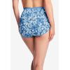 Comfort Choice Plus Size Cotton Brief 5-Pack(Blue Floral Pack)