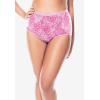 Comfort Choice Plus Size Cotton Brief 5-Pack(Floral Print Pack)