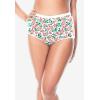 Comfort Choice Plus Size Cotton Brief 5-Pack(Tropical Emerald Pack)