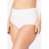 Comfort Choice Plus Size Cotton Brief 5-Pack(White Pack)