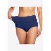 Comfort Choice Plus Size Cotton Spandex Comfort Waist Brief 2-Pack(Fall Pack)
