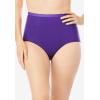 Comfort Choice Plus Size Full Coverage Stretch Cotton Brief 5-Pack(Bright Pack)