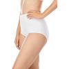 Comfort Choice Plus Size Full Coverage Stretch Cotton Brief 5-Pack(Pastel Pack)