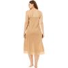 Comfort Choice Plus Size Full Slip Snip-To-Fit(Nude)