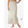 Comfort Choice Plus Size Half Slip 28″ 2-Pack(Black)