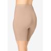 Comfort Choice Plus Size Slip-Short Boxer(Nude)