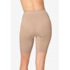 Comfort Choice Plus Size Slip-Short Boxer(Nude)