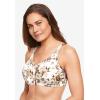 Comfort Choice Women’s Plus Size 3-Pack Cotton Wireless Bra(Mocha Assorted)