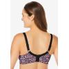 Comfort Choice Women’s Plus Size 3-Pack Cotton Wireless Bra(Pomegranate Assorted)