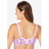 Comfort Choice Women’s Plus Size 3-Pack Cotton Wireless Bra(Pretty Orchid Assorted)