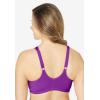 Comfort Choice Women’s Plus Size Easy Enhancer Front-Close Wireless Bra(Fresh Berry)