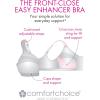 Comfort Choice Women’s Plus Size Easy Enhancer Front-Close Wireless Bra(Fresh Berry)