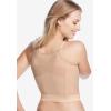 Comfort Choice Women’s Plus Size Easy Enhancer Wireless Longline Posture Bra(Nude)