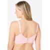 Comfort Choice Women’s Plus Size Wireless Microfiber T-Shirt Bra(Shell Pink)