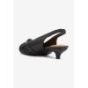 Comfortview Katelyn Slingback Low Heel Women’s Dress Shoes (Wide Widths Available)(Black)