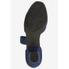 Comfortview Women’s Plus Size The Camilla Pump(Evening Blue)