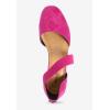 Comfortview Women’s Plus Size The Camilla Pump(Magenta)