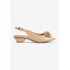 Comfortview Women’s The Reagan Slingback (Wide Widths Available)(Beige)