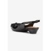 Comfortview Women’s The Reagan Slingback (Wide Widths Available)(Black)