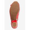 Comfortview Women’s The Reagan Slingback (Wide Widths Available)(Hot Red)
