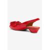 Comfortview Women’s The Reagan Slingback (Wide Widths Available)(Hot Red)