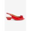 Comfortview Women’s The Reagan Slingback (Wide Widths Available)(Hot Red)