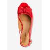 Comfortview Women’s The Reagan Slingback (Wide Widths Available)(Hot Red)