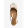 Comfortview Women’s The Reagan Slingback (Wide Widths Available)(White)
