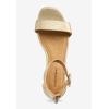 Comfortview Women’s Wide Width The Alora Sandal(Gold)