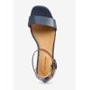 Comfortview Women’s Wide Width The Alora Sandal(Navy)