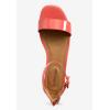 Comfortview Women’s Wide Width The Alora Sandal(Peach Patent)