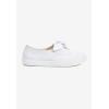 Comfortview Women’s Wide Width The Anzani Sneaker(White)