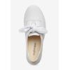 Comfortview Women’s Wide Width The Anzani Sneaker(White)