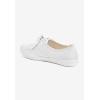 Comfortview Women’s Wide Width The Anzani Sneaker(White)