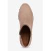 Comfortview Women’s Wide Width The Bexley Bootie(Dark Taupe)