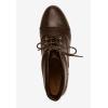 Comfortview Women’s Wide Width The Darcy Bootie(Brown)