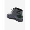 Comfortview Women’s Wide Width The Darcy Bootie(Green Croco)