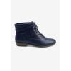 Comfortview Women’s Wide Width The Darcy Bootie(Navy)