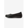 Comfortview Women’s Wide Width The Gab Flat(Black)